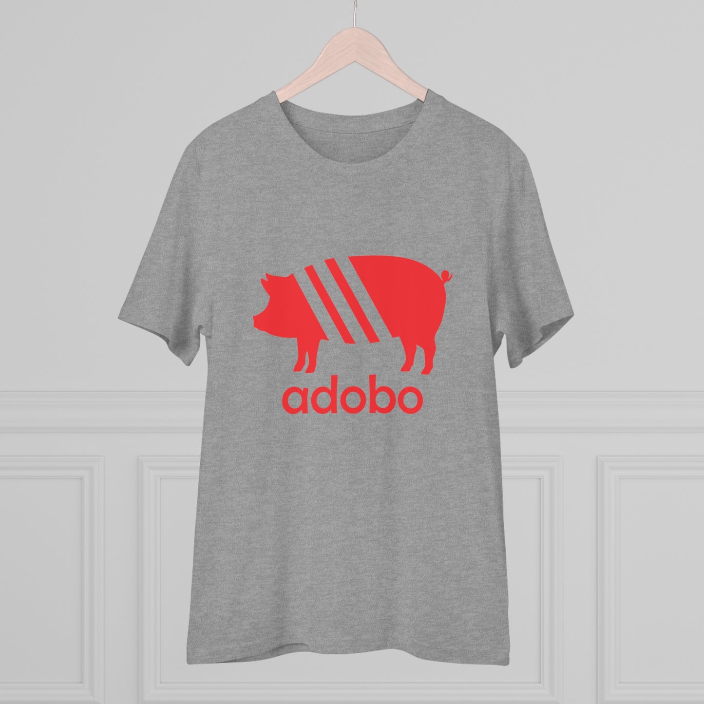 Adobo Pork (in Red) Organic Unisex Classic T-Shirt PT1040