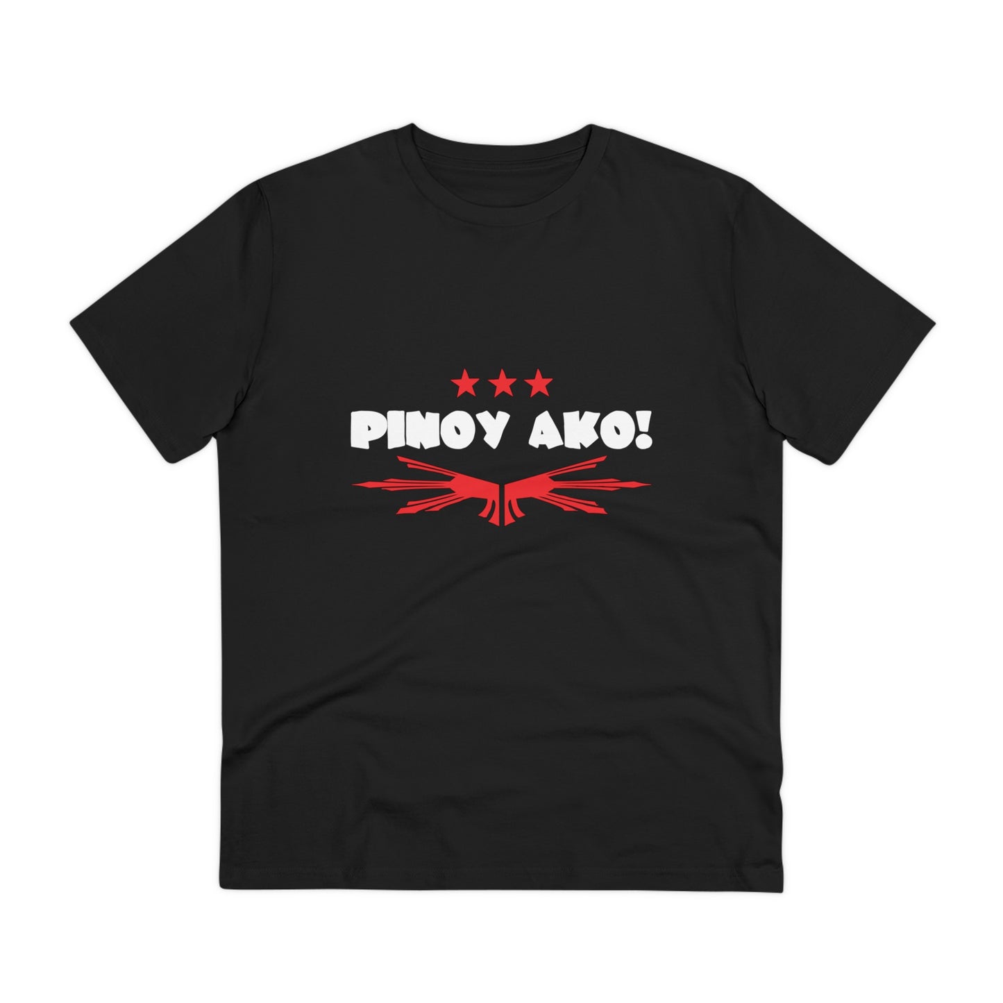 Pinoy Ako with Star -Organic Creator T-shirt - Unisex PT1025