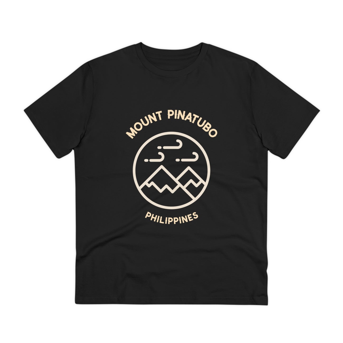 Mount Pinatubo Filipino Volcano -Organic T-shirt PT1057