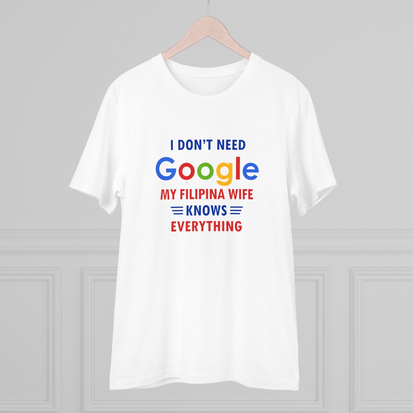 I dont need google... - Organic T-shirt PT1047