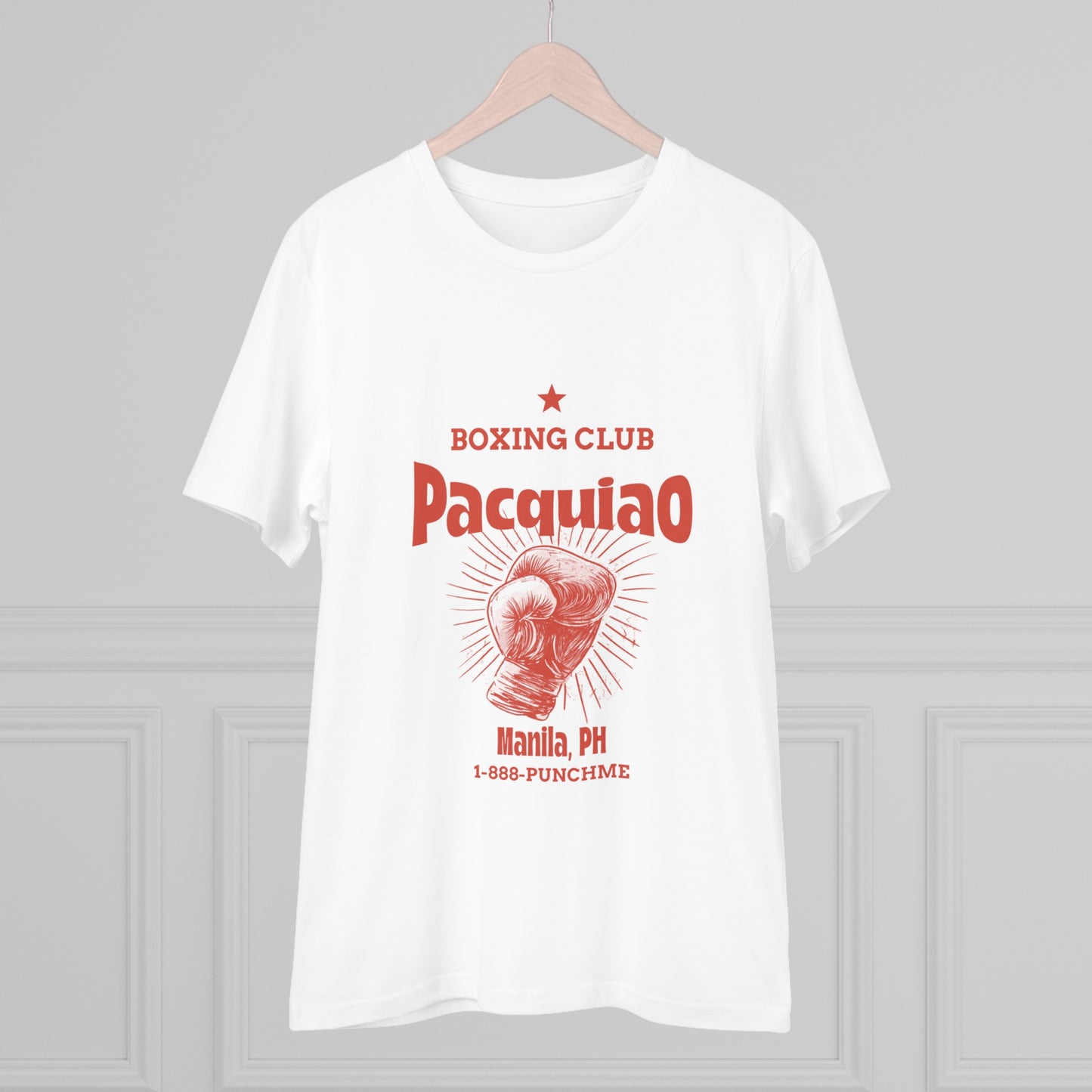 Pacquiao Fight Club-Organic T-shirt PT 1060
