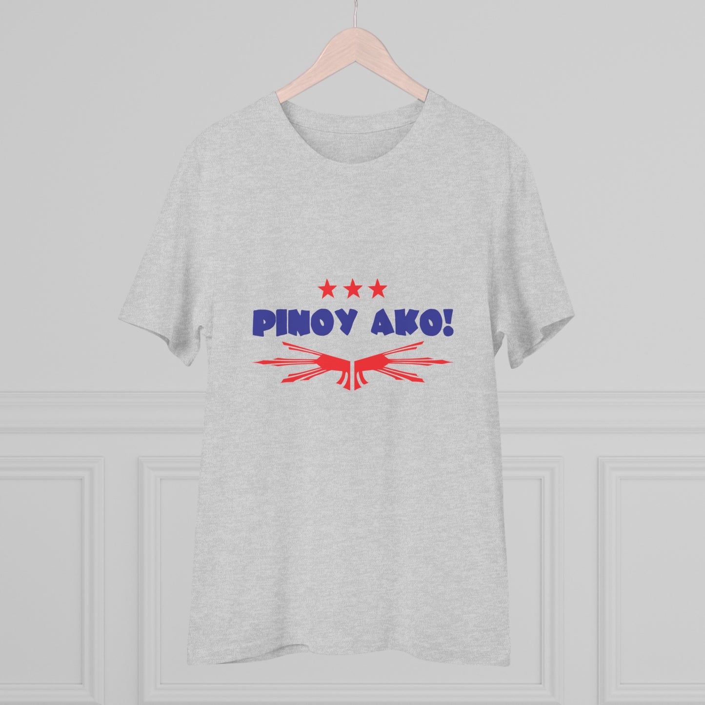 Pinoy Ako with Star -Organic Creator T-shirt - Unisex PT1025