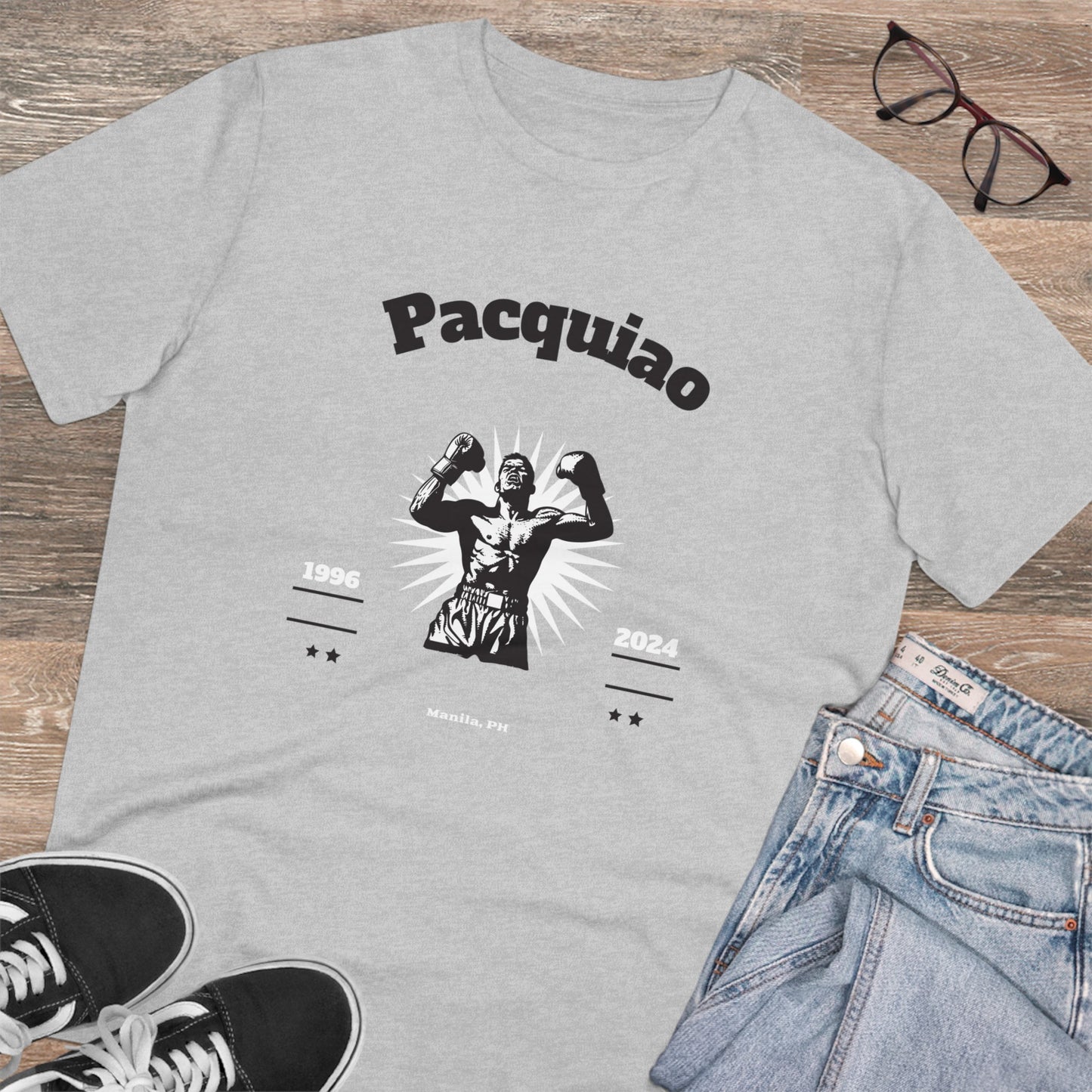 Pacquiao Fight Club 2 -Organic T-shirt PT 1061