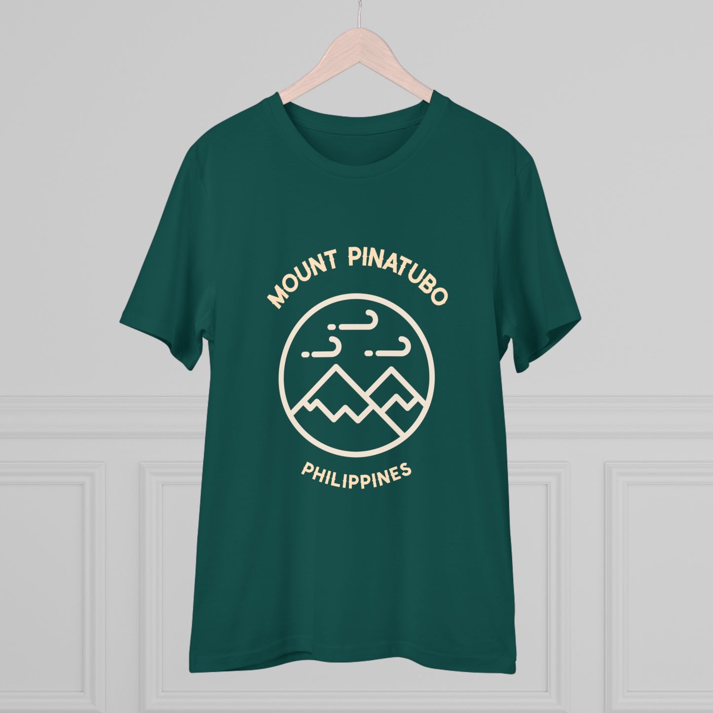 Mount Pinatubo Filipino Volcano -Organic T-shirt PT1057