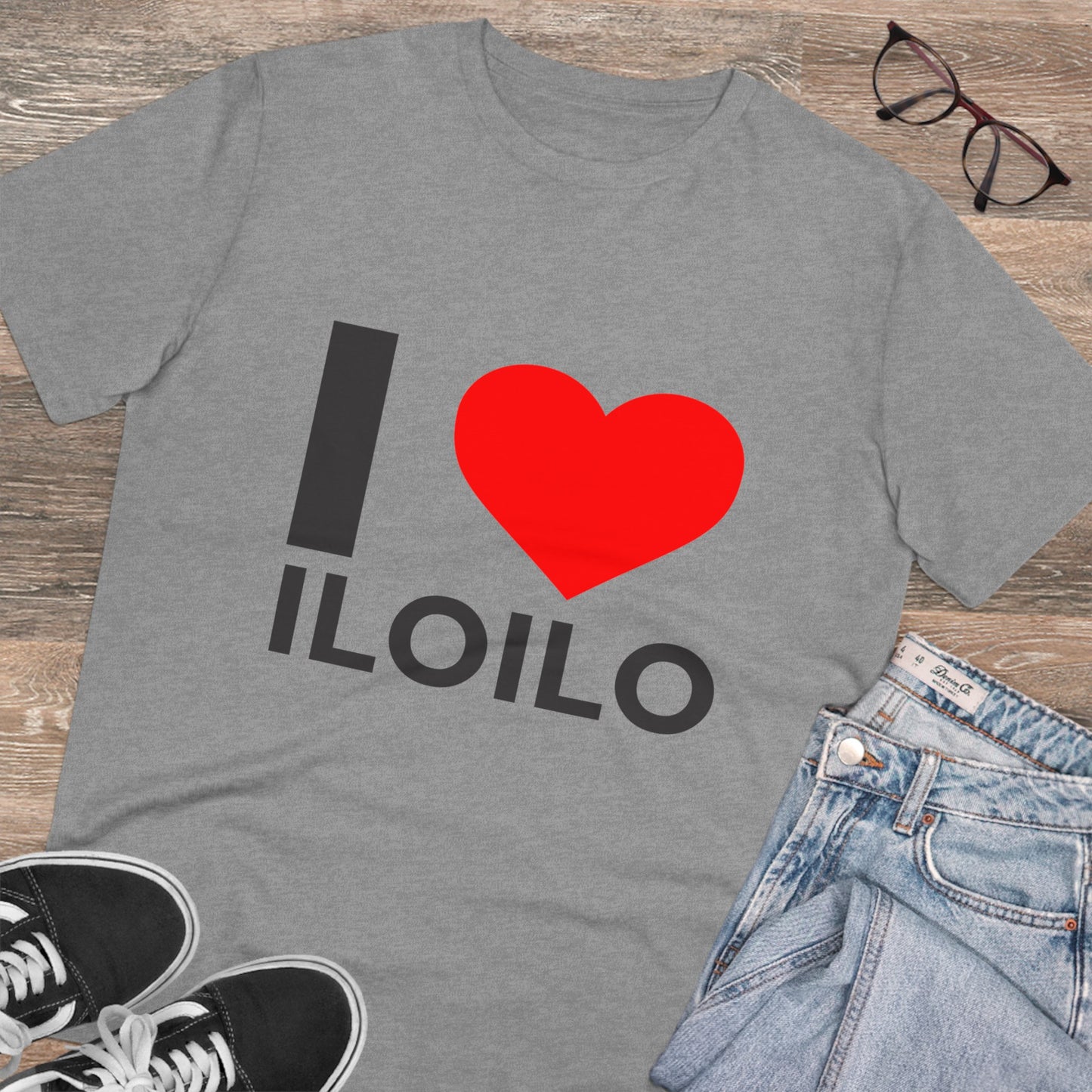 I Love iloilo- Organic T-shirt PT 1037