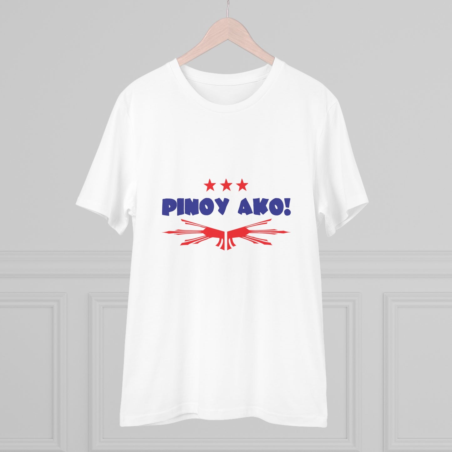 Pinoy Ako with Star -Organic Creator T-shirt - Unisex PT1025