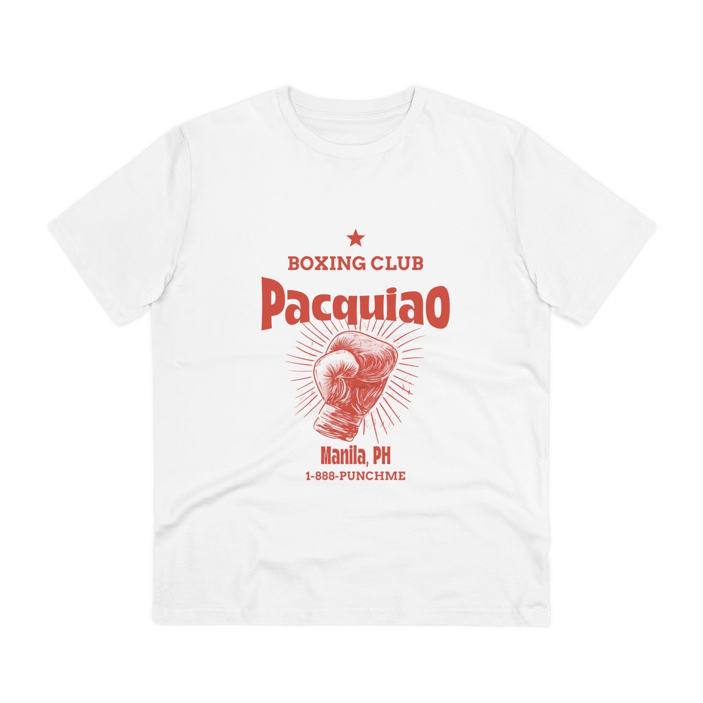 Pacquiao Fight Club-Organic T-shirt PT 1060