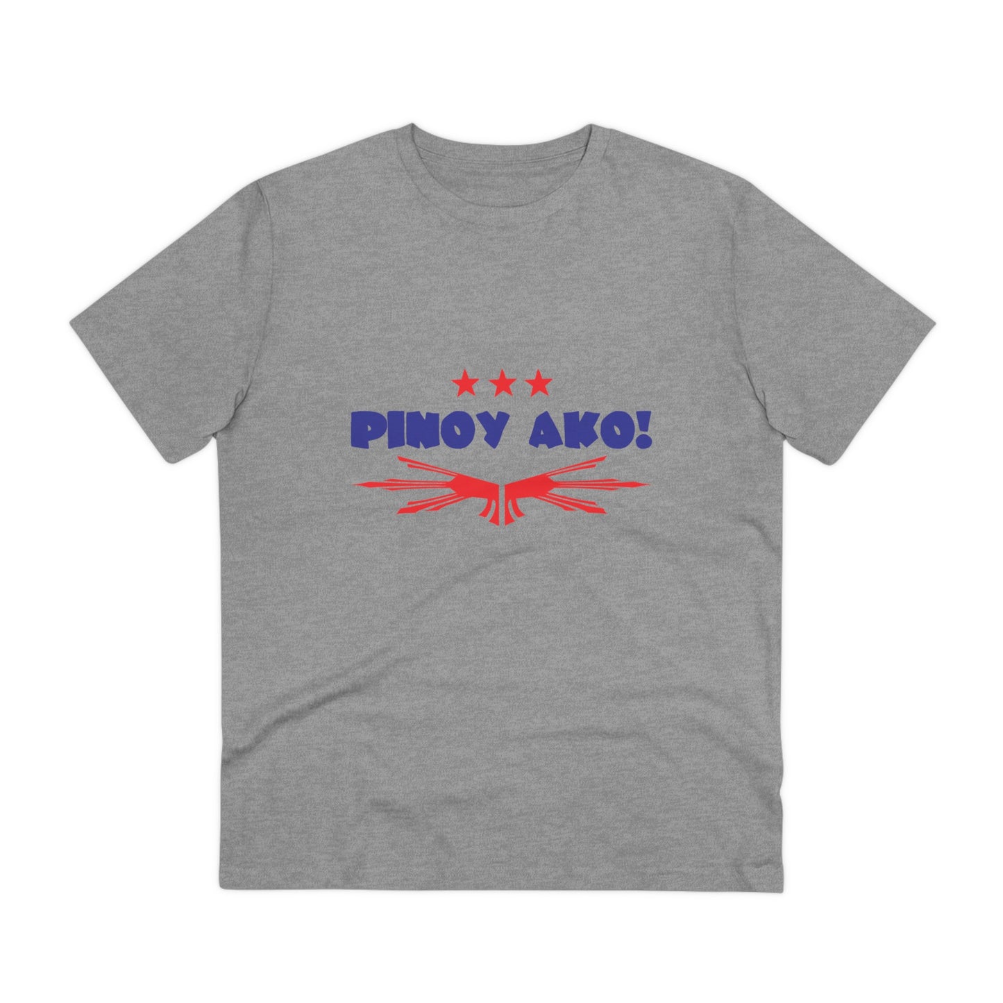 Pinoy Ako with Star -Organic Creator T-shirt - Unisex PT1025