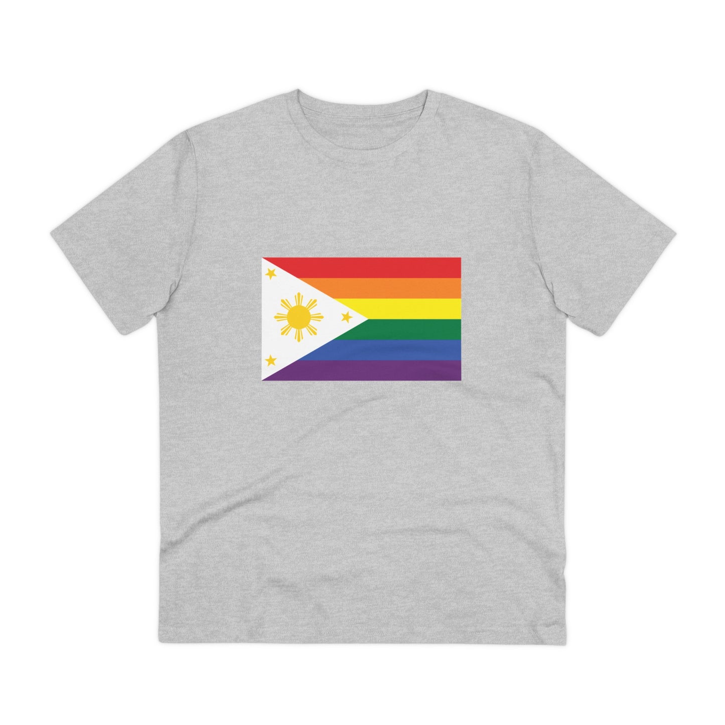 Pride/Philippines Flag Organic Unisex Classic T-Shirt PT1010