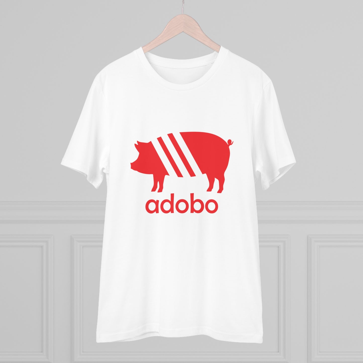 Adobo Pork (in Red) Organic Unisex Classic T-Shirt PT1040