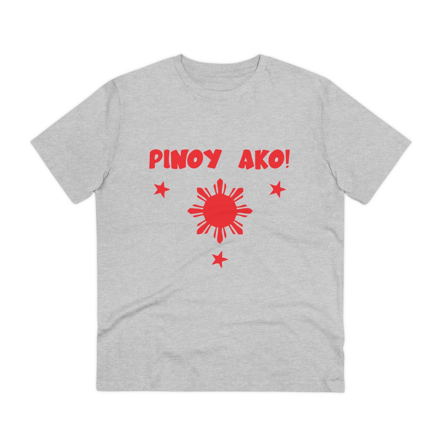 Pinoy Ako ver1-Organic Creator T-shirt - Unisex PT1024