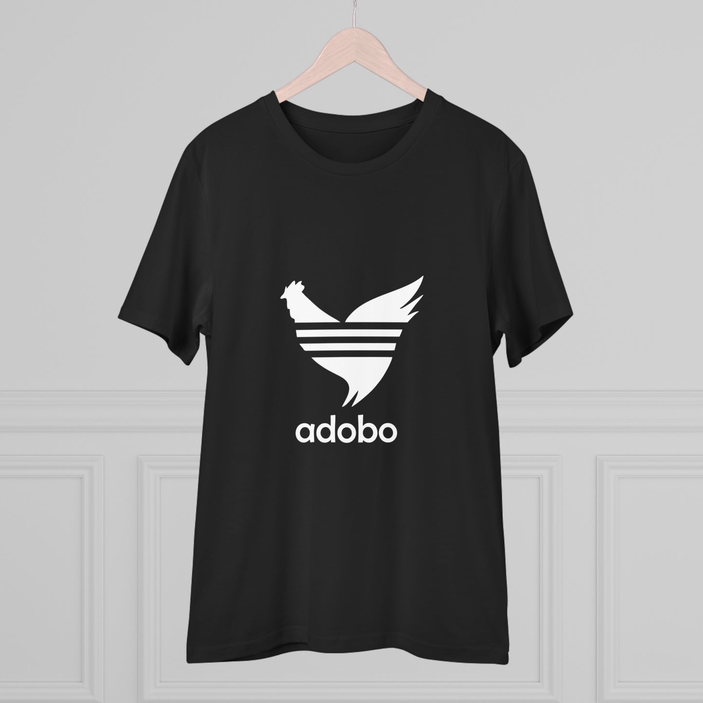 Adobo Logo (white) Organic Unisex Classic T-Shirt PT1006