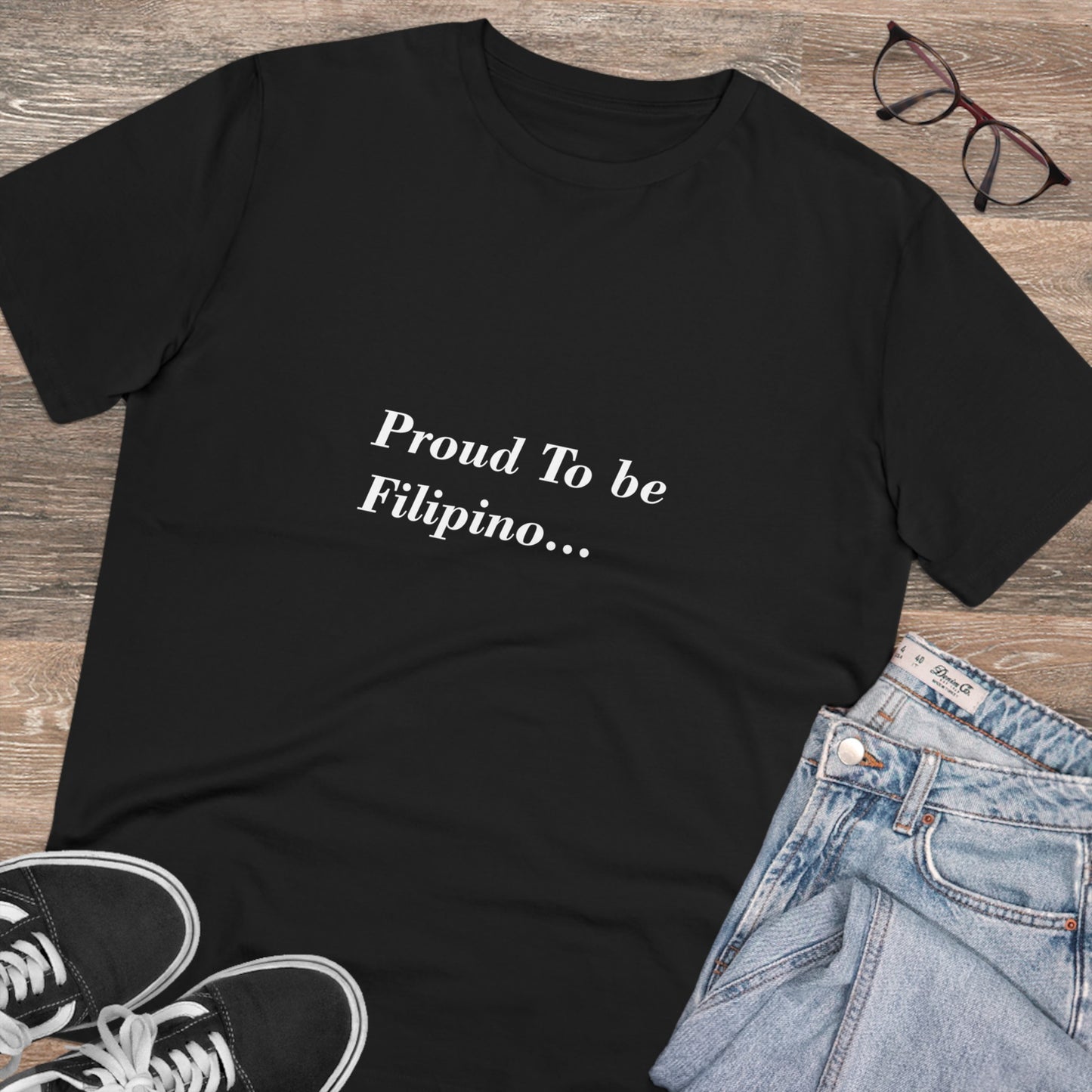 "Proud to be Filipino...OrganicT-shirt PT1003