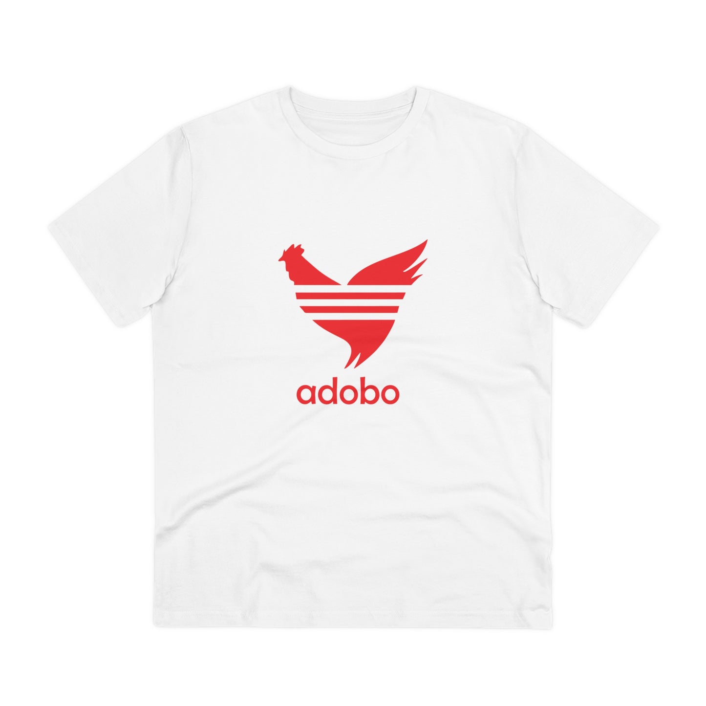 Adobo Logo (Red) Organic Unisex Classic T-Shirt PT1009