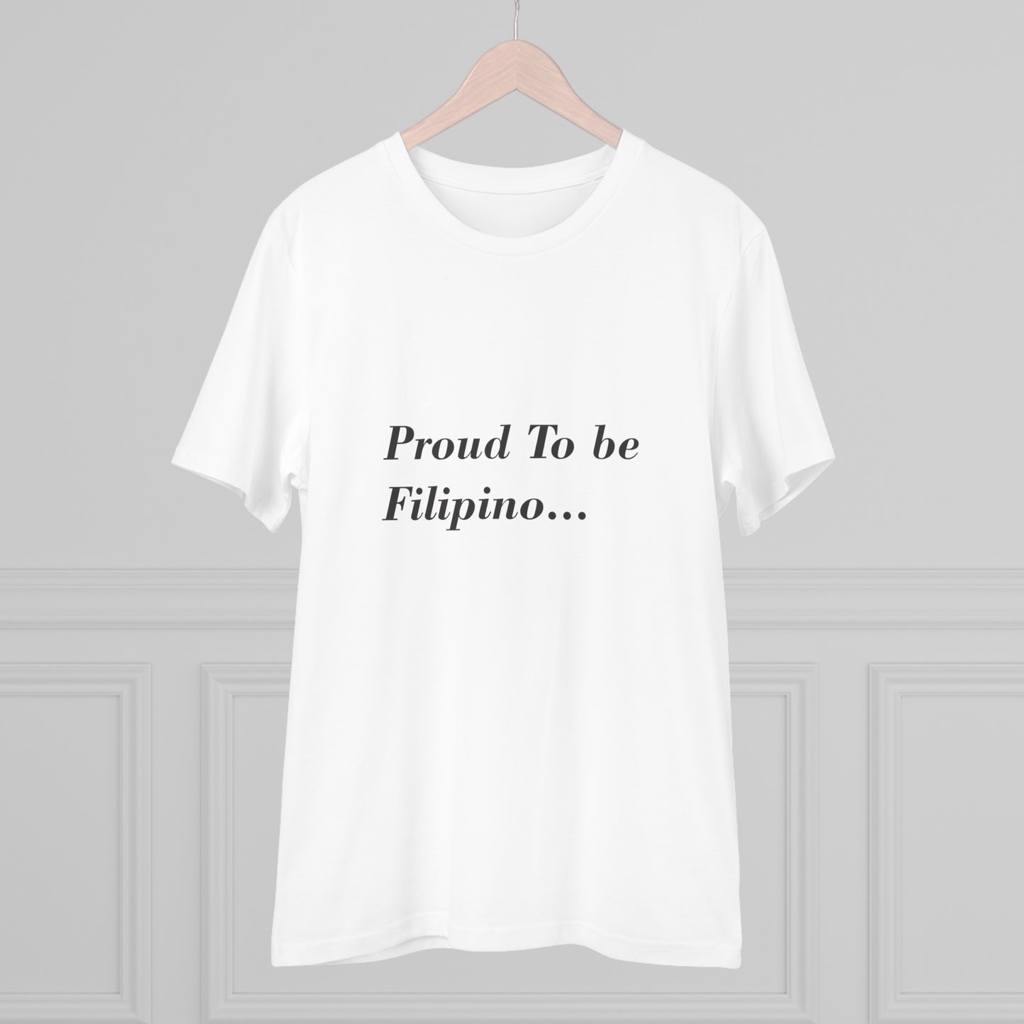 "Proud to be Filipino...OrganicT-shirt PT1003