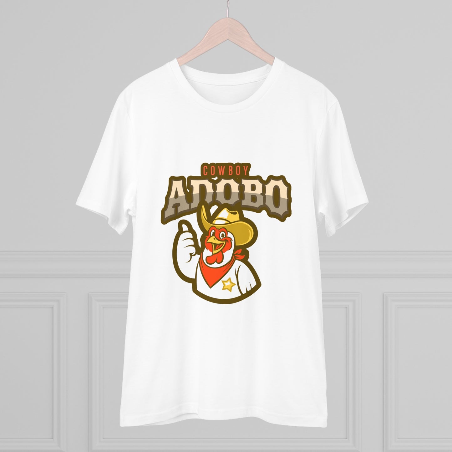 Cowboy Adobo -Organic T-shirt PT 1072