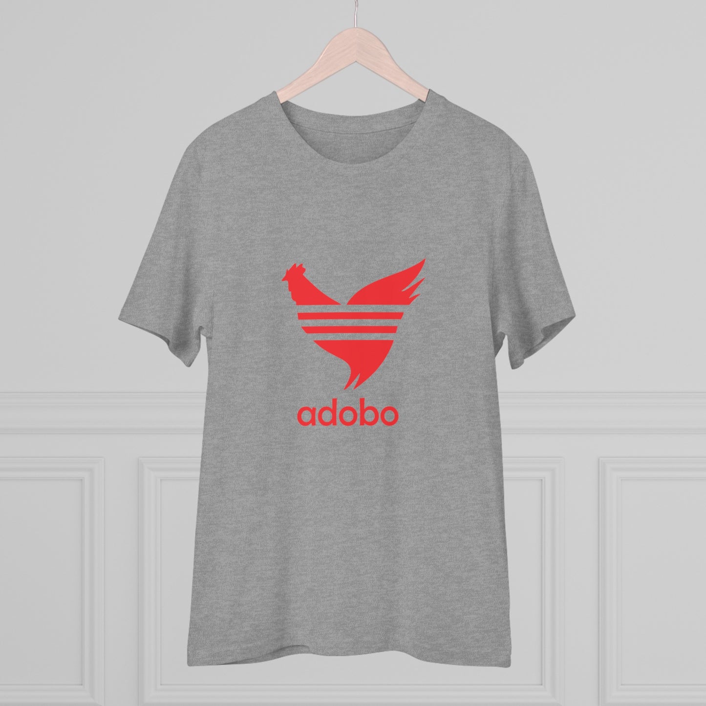 Adobo Logo (Red) Organic Unisex Classic T-Shirt PT1009