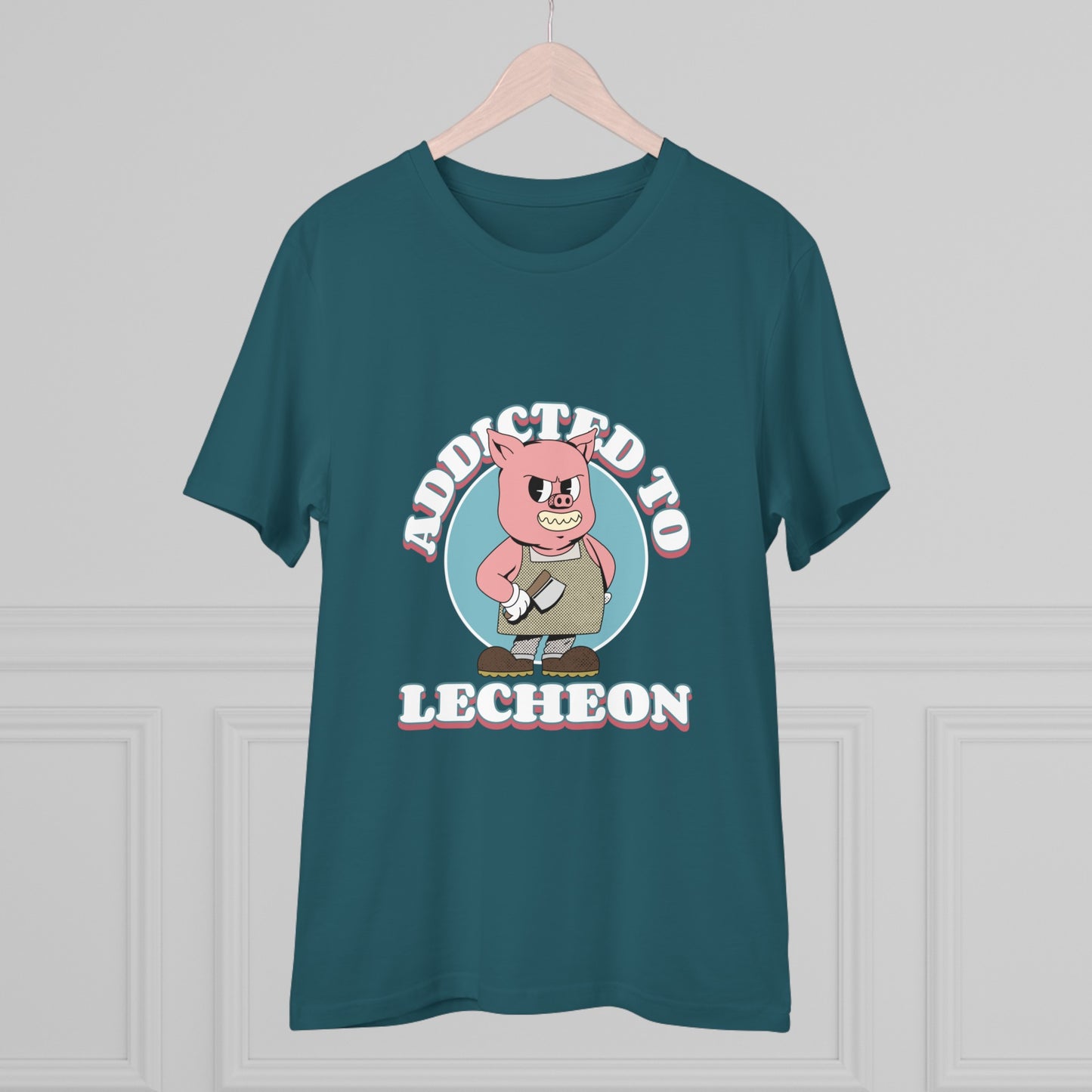 Addicted to Lecheon -Organic T-shirt PT 1074