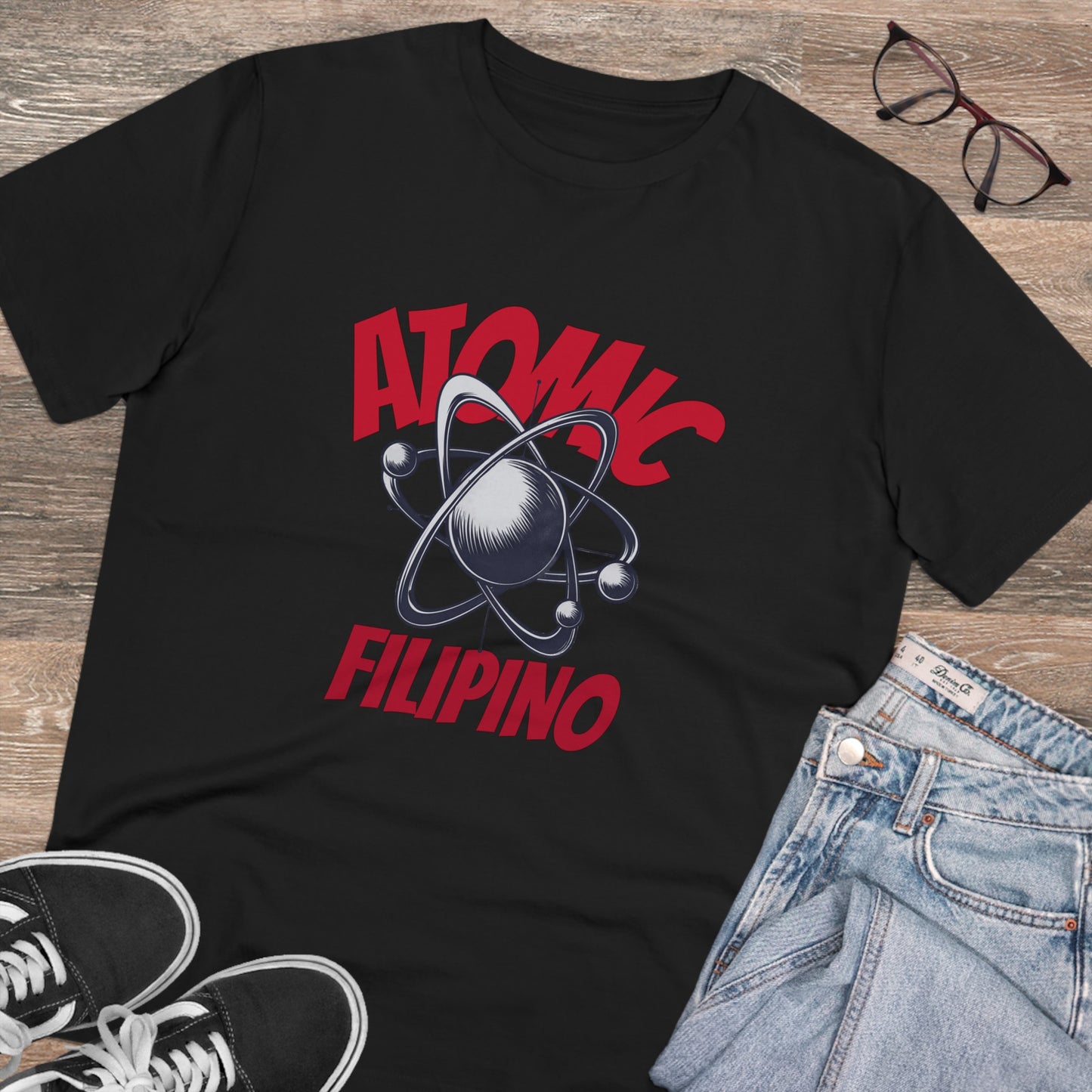 Atomic Filipino -Organic T-shirt PT1054