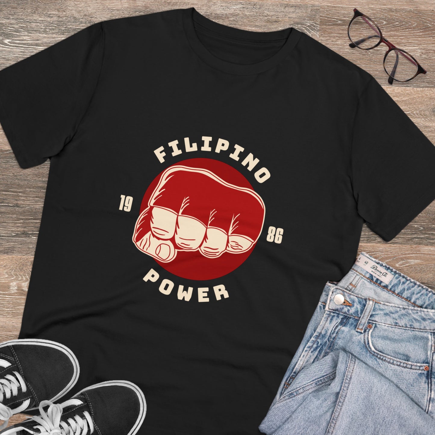 Filipino Power -Organic T-shirt PT 1070