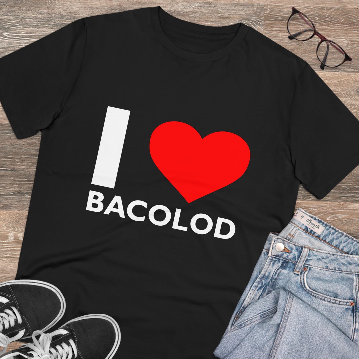 I Love Bacolod - Organic T-shirt PT1036