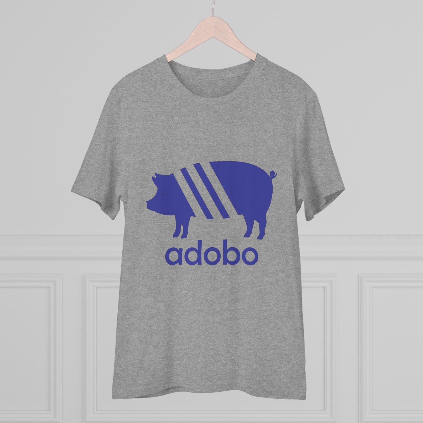 Adobo Pork (in Blue)  Organic Unisex Classic T-Shirt PT1041