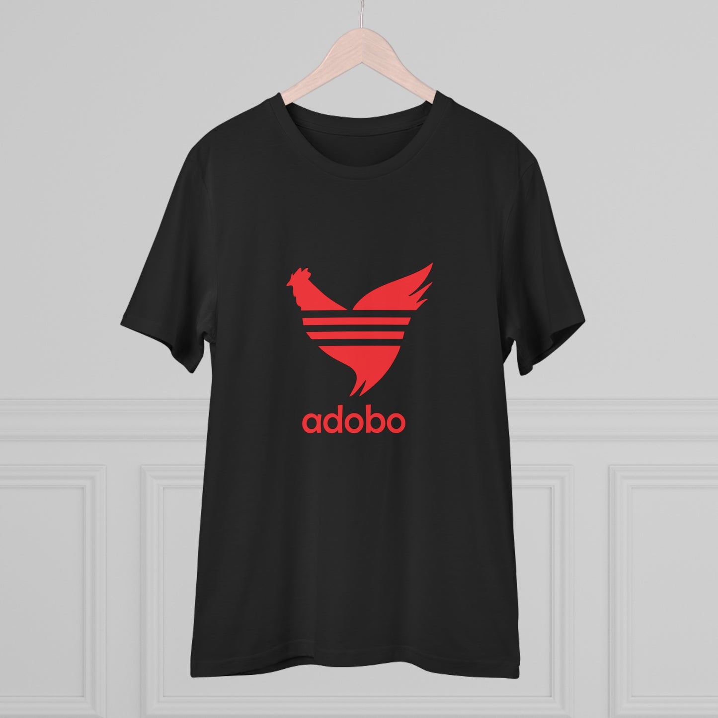 Adobo Logo (Red) Organic Unisex Classic T-Shirt PT1009