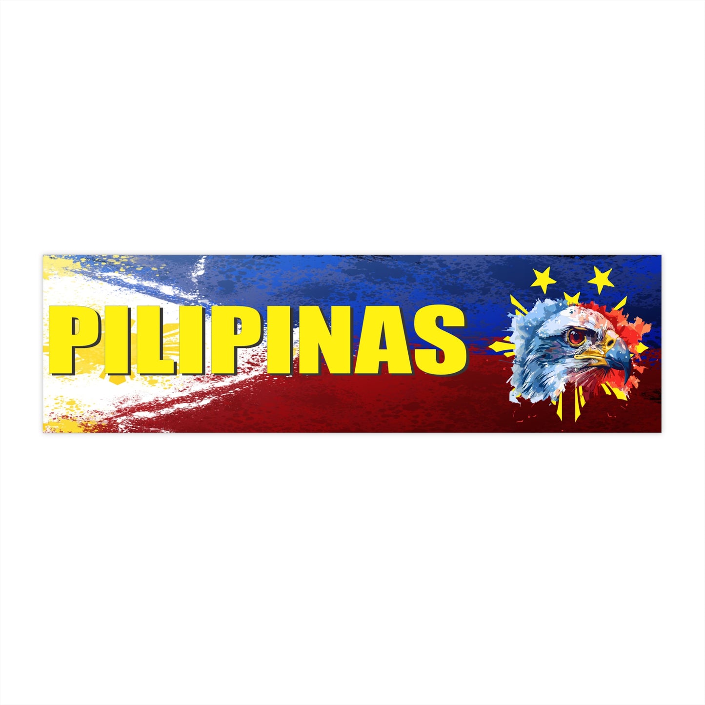 Pilipinas Eagle -Bumper Stickers Pt 5005