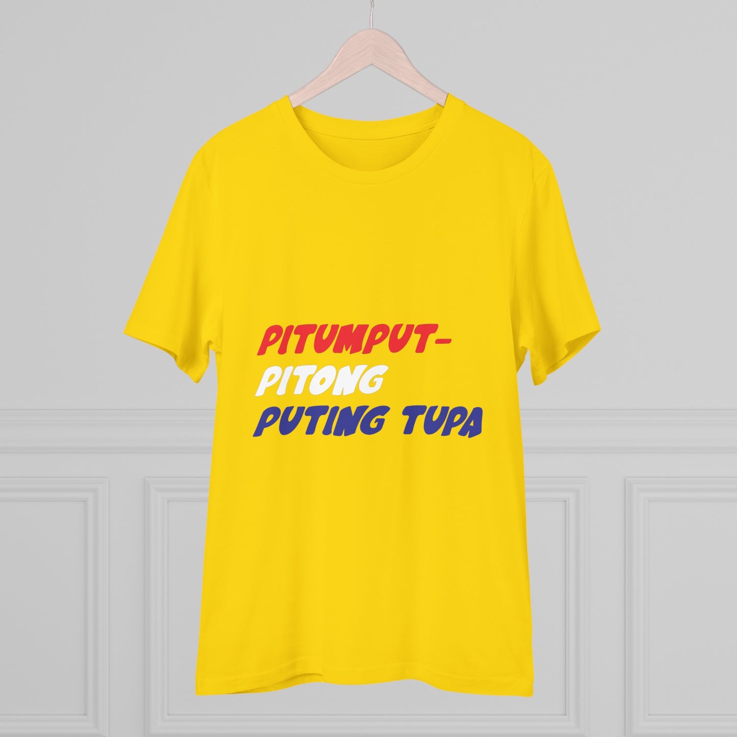 PITUMPUT- PITONG PUTING TUPA Organic T-shirt PT 1030