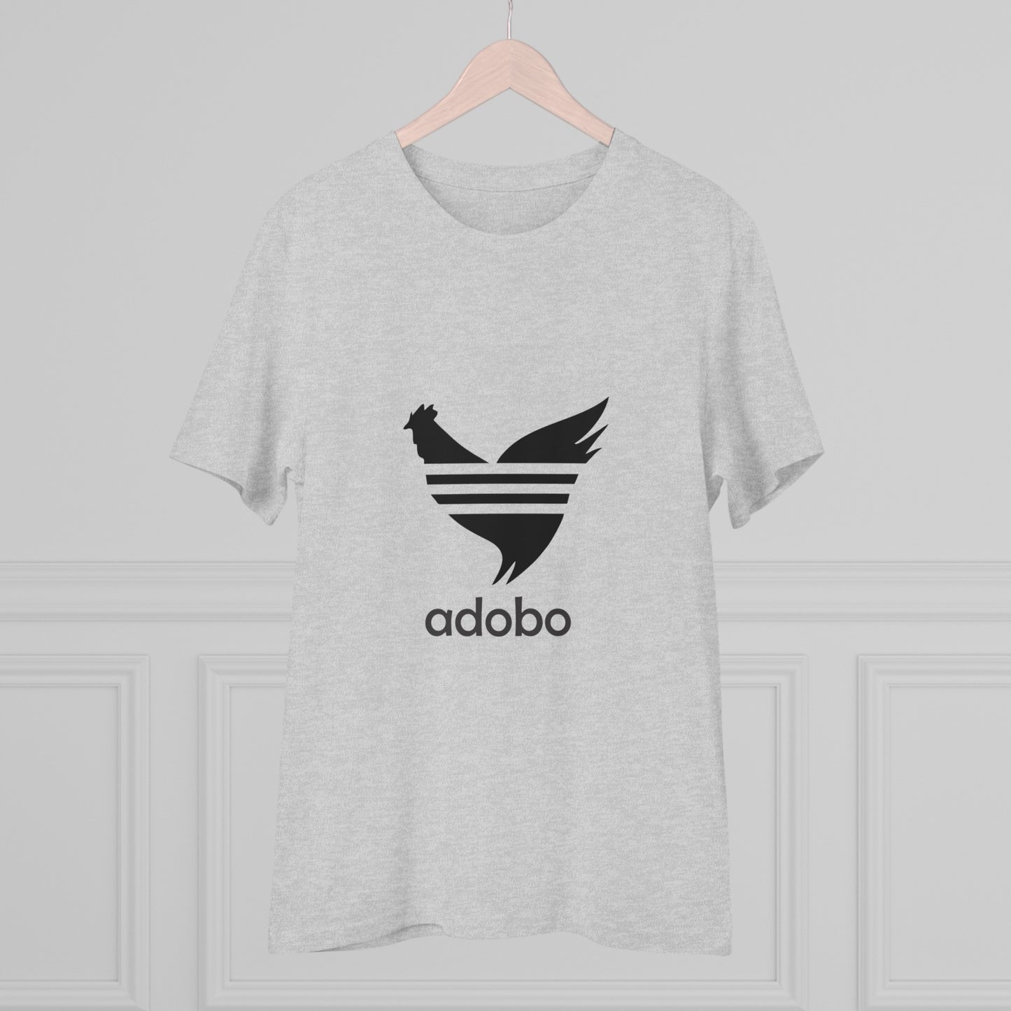 Adobo Logo (white) Organic Unisex Classic T-Shirt PT1006