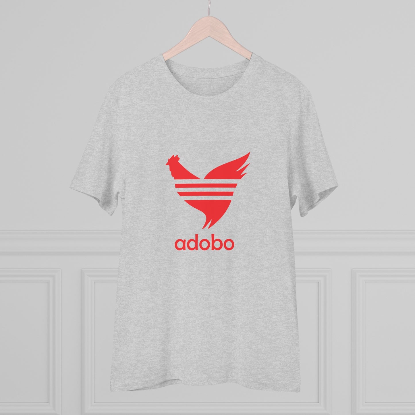 Adobo Logo (Red) Organic Unisex Classic T-Shirt PT1009