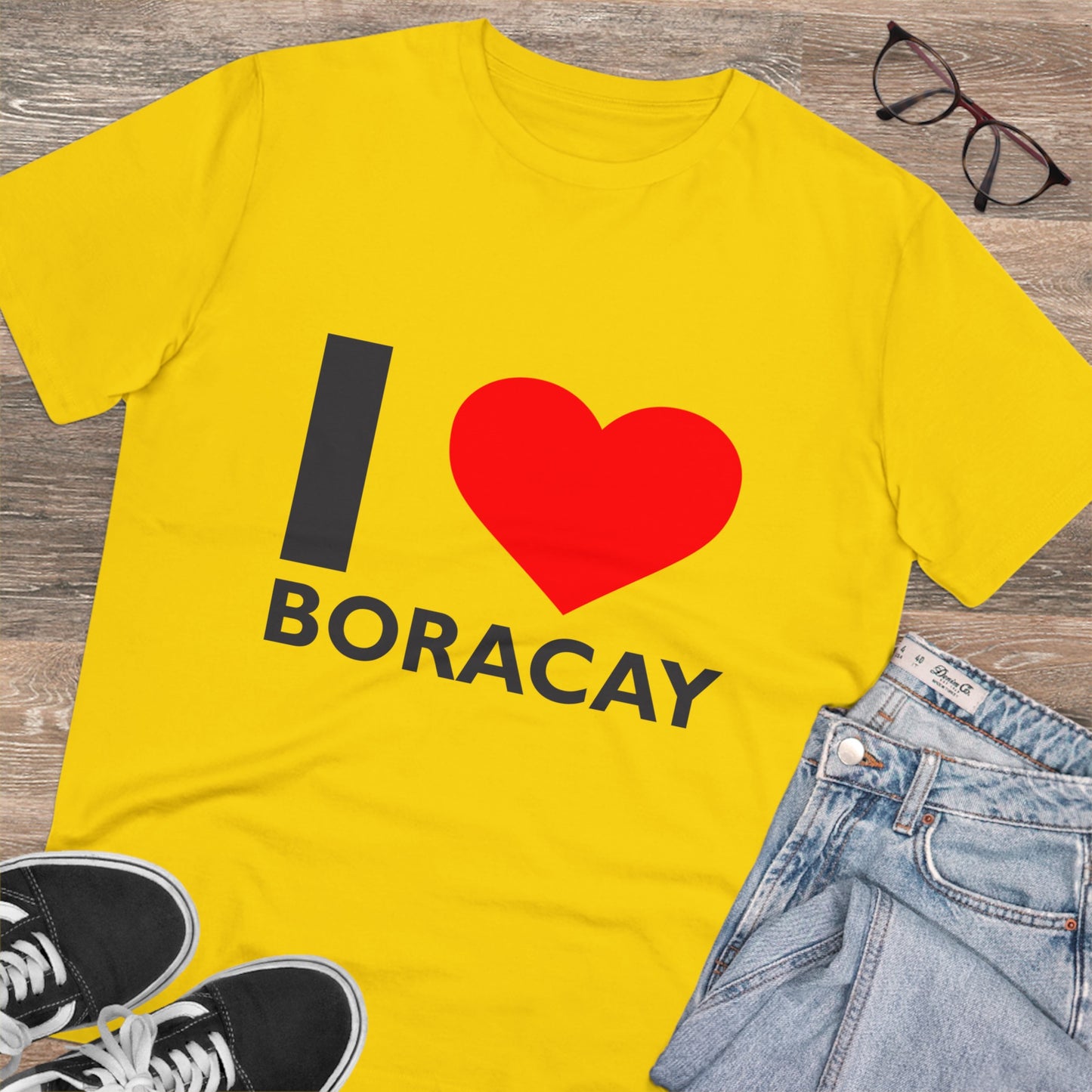 I Love Boracay - Organic T-shirt PT1032