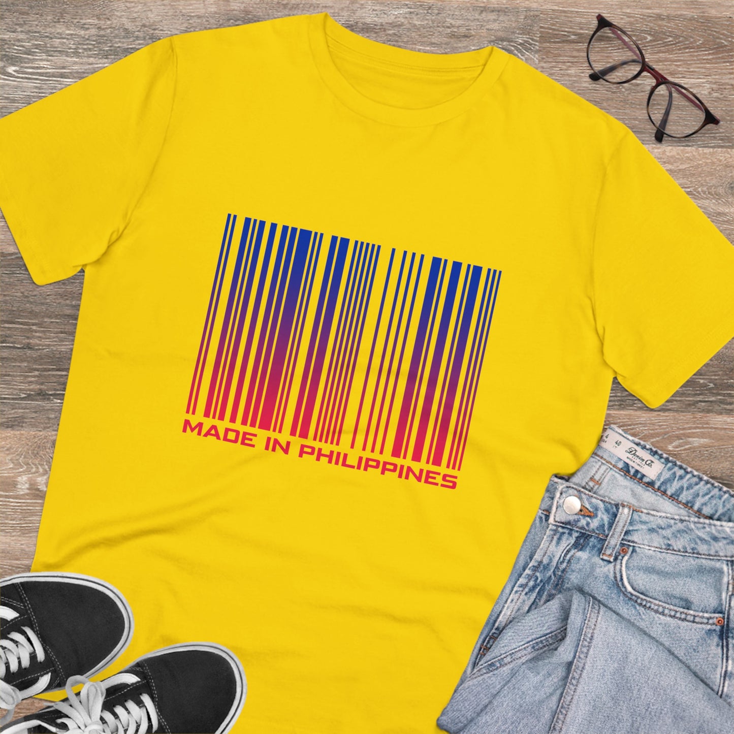 Made in the Philippines -Organic T-shirt PT1048