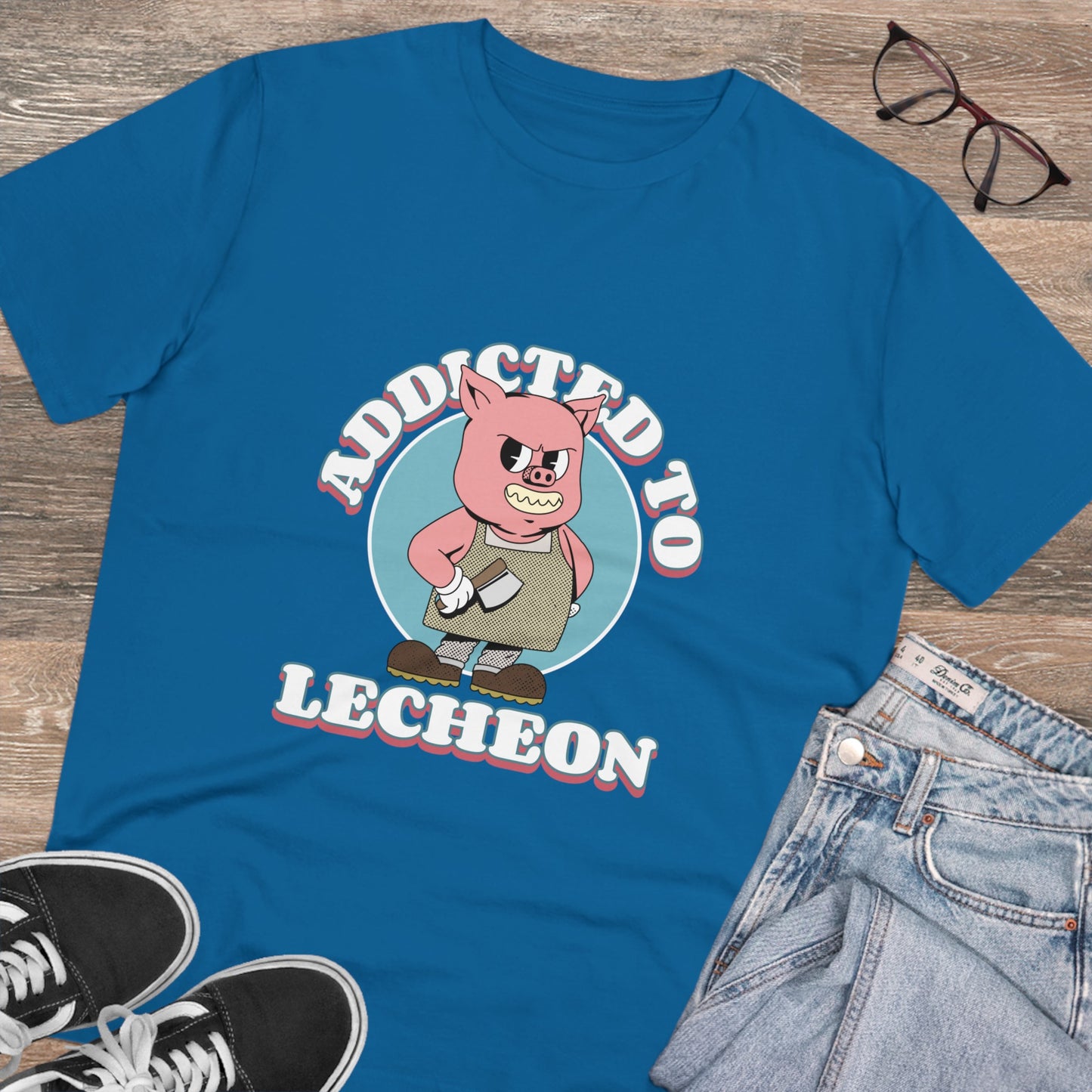 Addicted to Lecheon -Organic T-shirt PT 1074