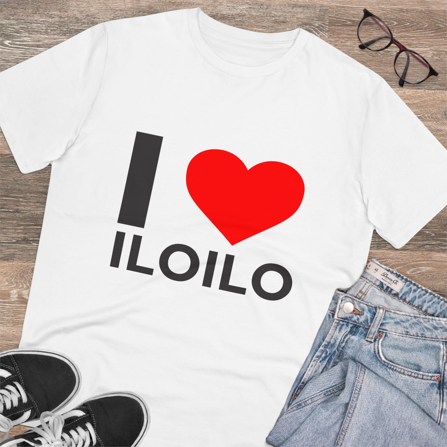 I Love iloilo- Organic T-shirt PT 1037