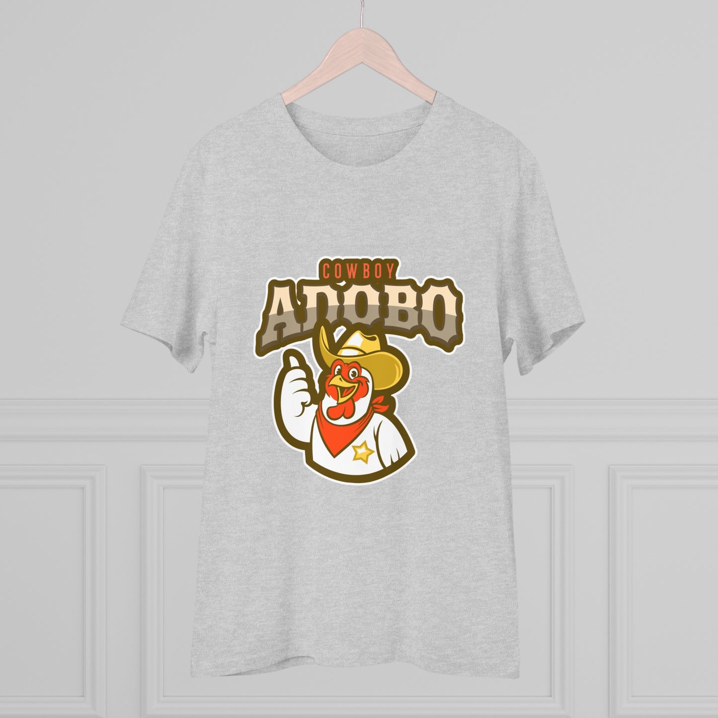 Cowboy Adobo -Organic T-shirt PT 1072