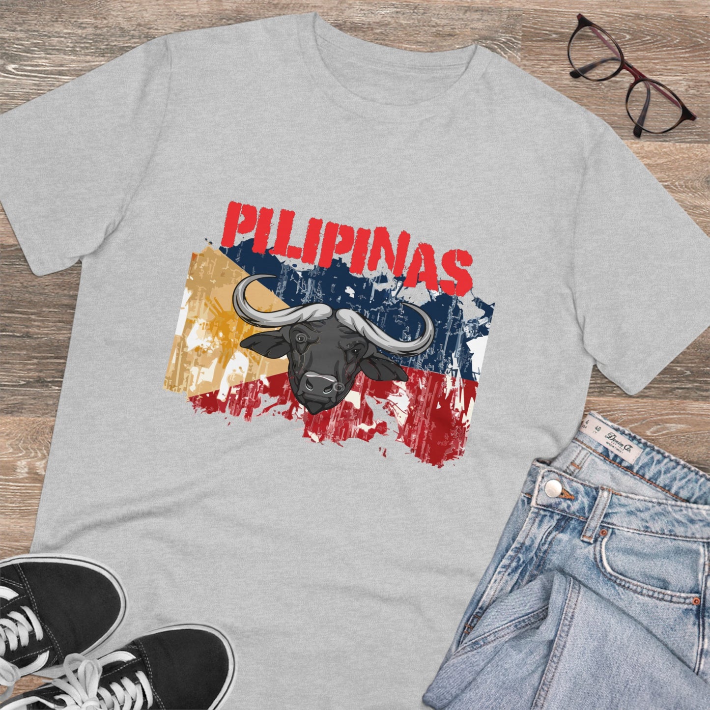 Filipino Caribou - Organic T-shirt PT1005