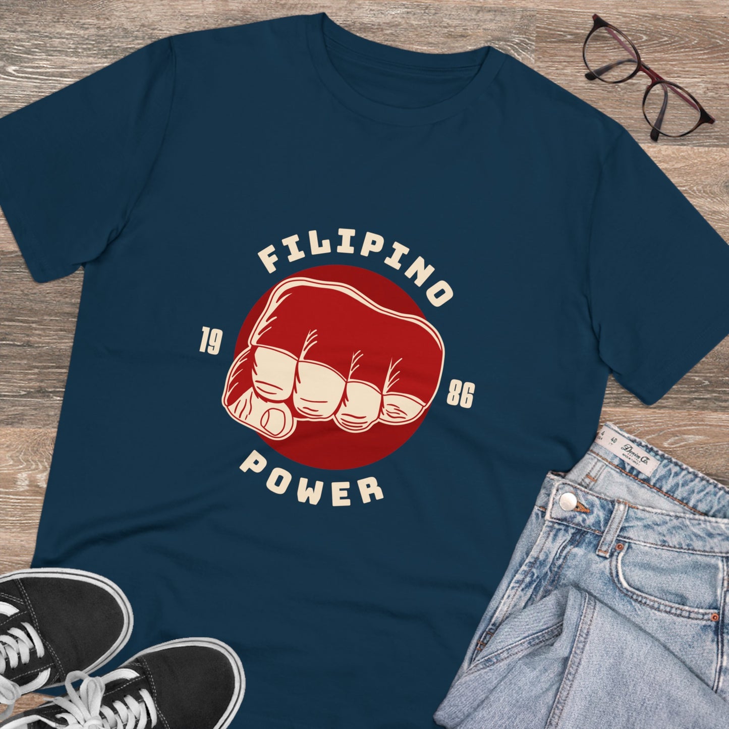 Filipino Power -Organic T-shirt PT 1070