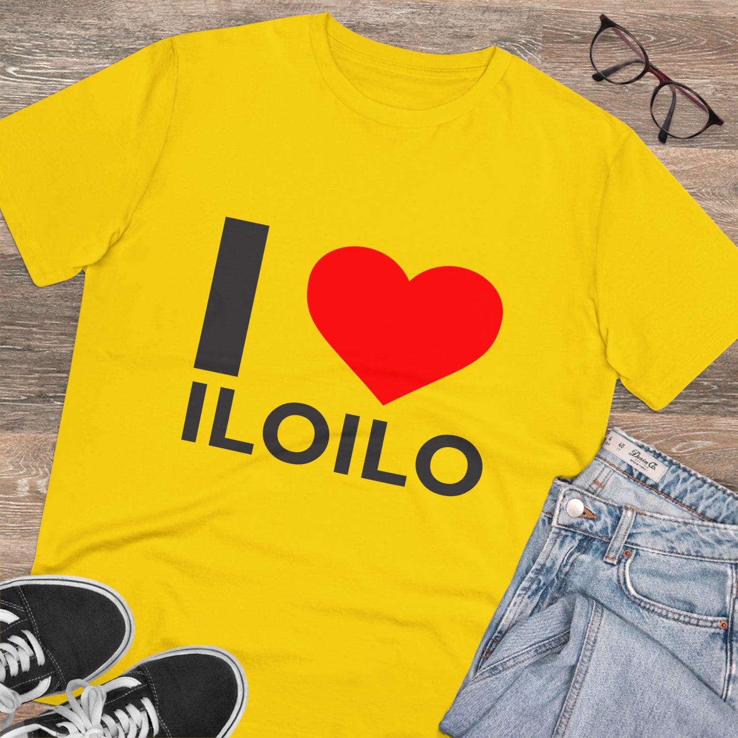 I Love iloilo- Organic T-shirt PT 1037