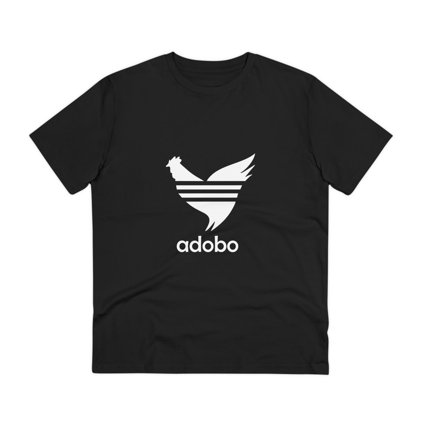 Adobo Logo (white) Organic Unisex Classic T-Shirt PT1006