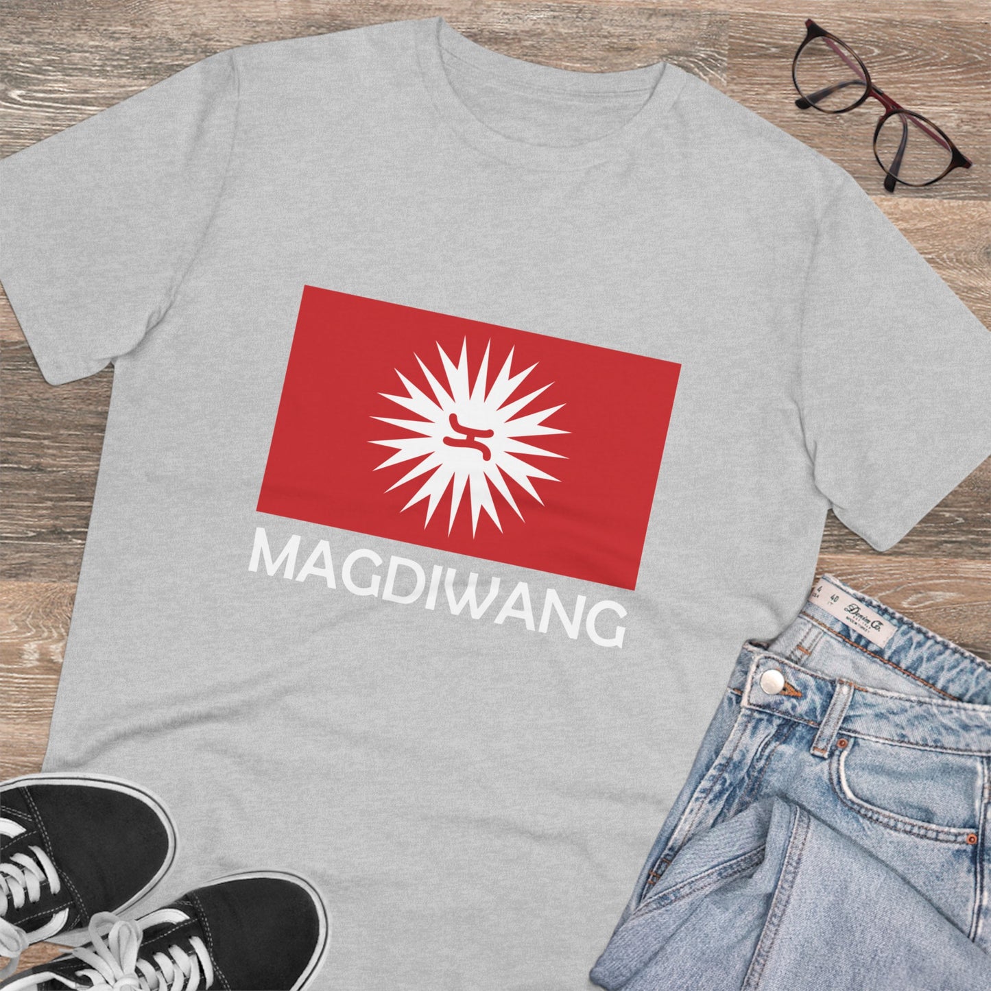 Historic Philippines FLAGS - Madiwang - Organic Unisex Classic T-Shirt PT1013