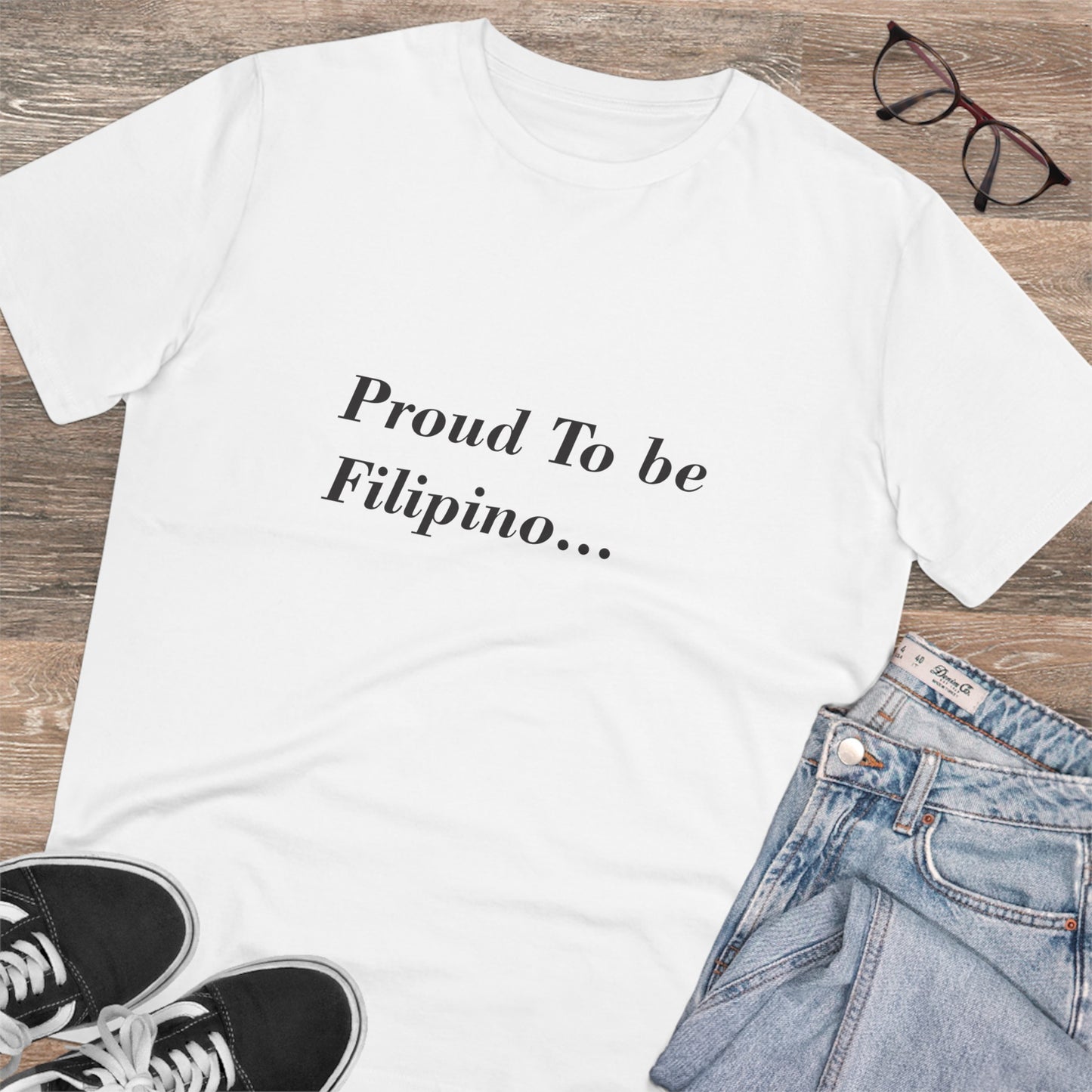 "Proud to be Filipino...OrganicT-shirt PT1003