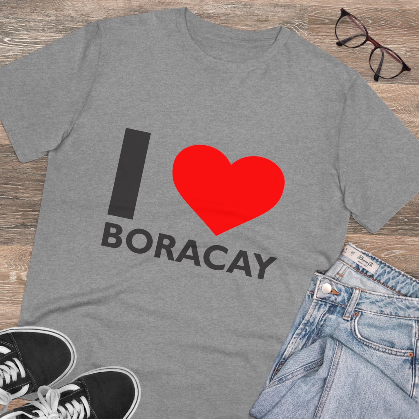 I Love Boracay - Organic T-shirt PT1032