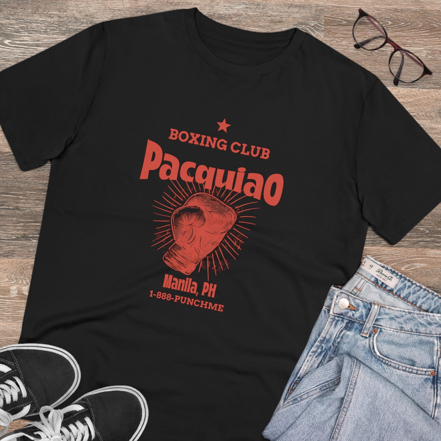 pacquiao club - Organic T-shirt PT 1058