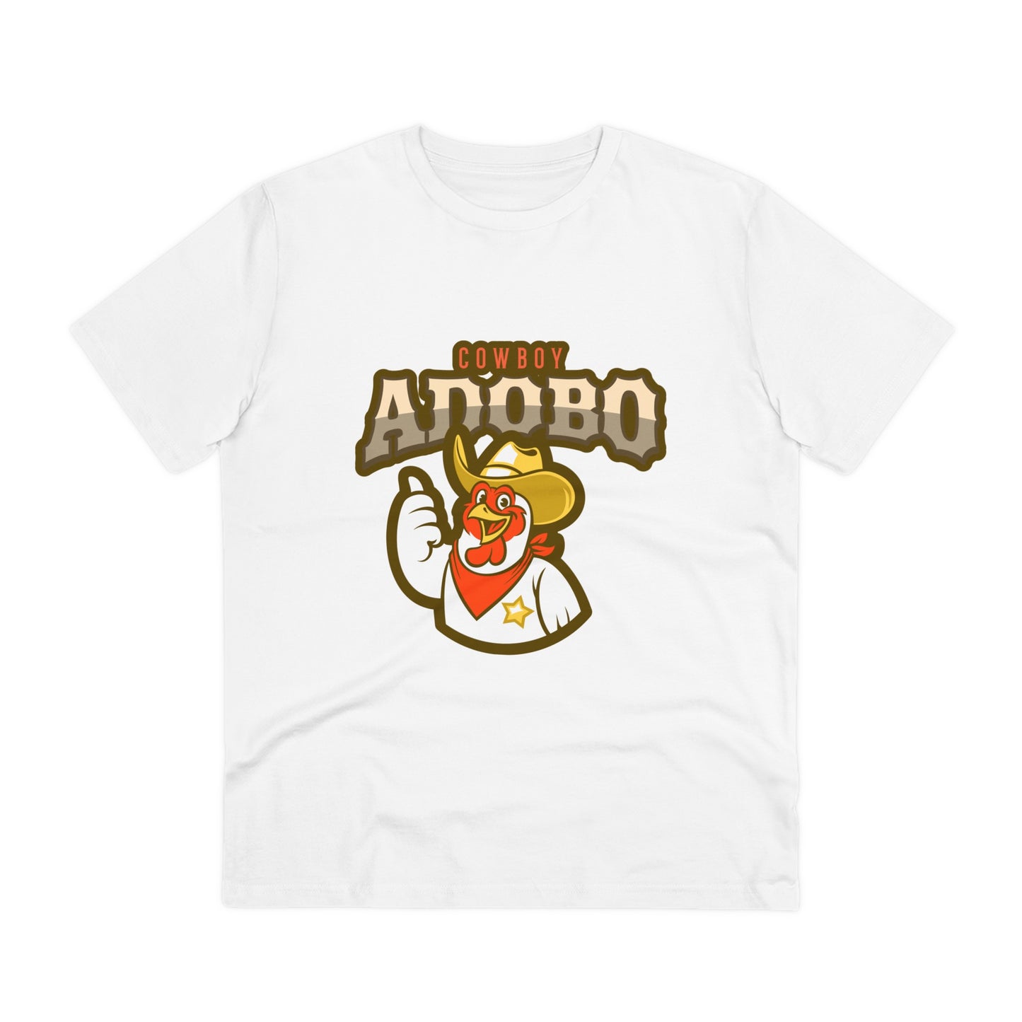 Cowboy Adobo -Organic T-shirt PT 1072