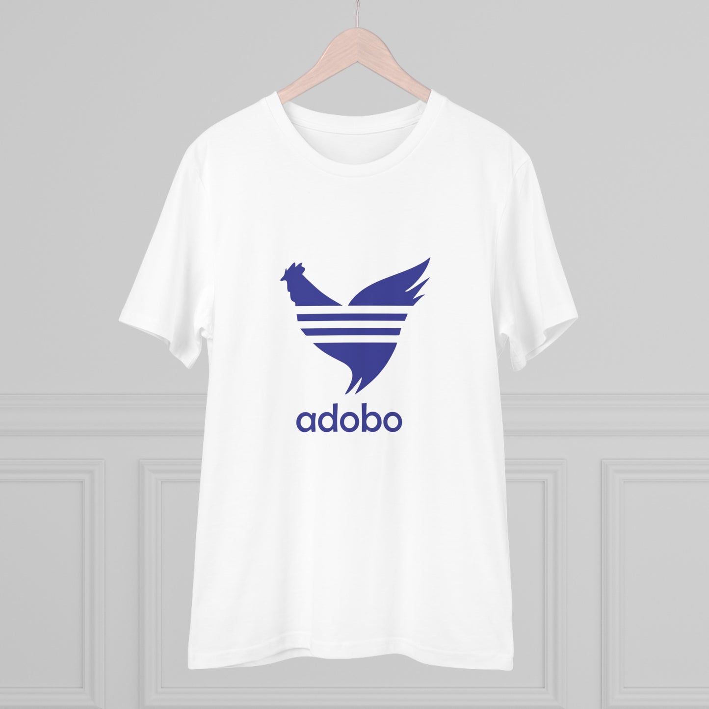 Adobo Logo (blue) Organic Unisex Classic T-Shirt PT1008