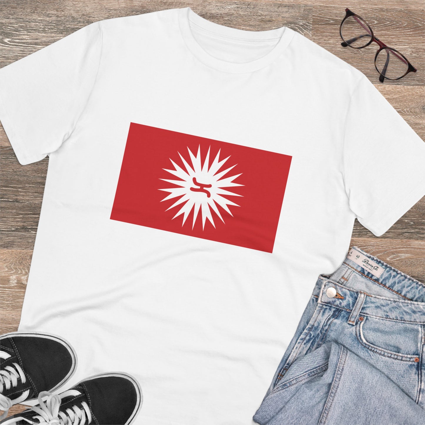 Historic Philippines FLAGS - Madiwang - Organic Unisex Classic T-Shirt PT1013