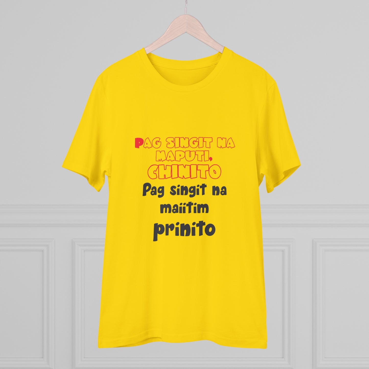 Pag singit na maputi, chinito... - Organic T-shirt PT1018