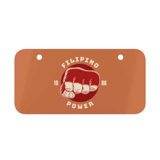 Filipino Power -Mini License Plate MT7002