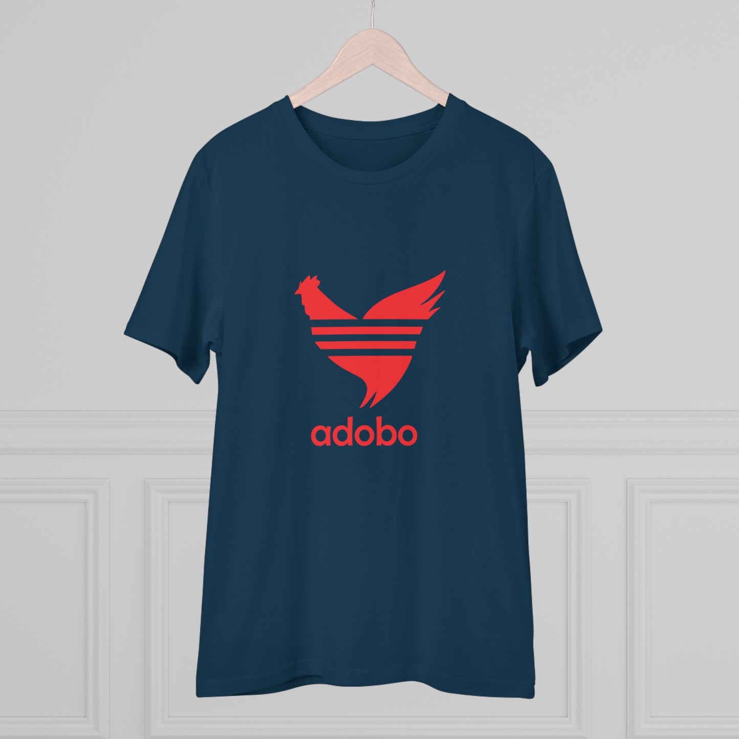 Adobo Logo (Red) Organic Unisex Classic T-Shirt PT1009